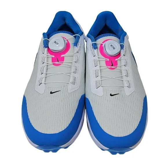 Nike Mens Zoom Infinity Tour Next% Golf Shoes White, Blue, Pink Size 8.5 - Picture 3 of 5
